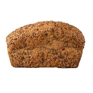 Tiramisu multi grain dark bread at zucchini